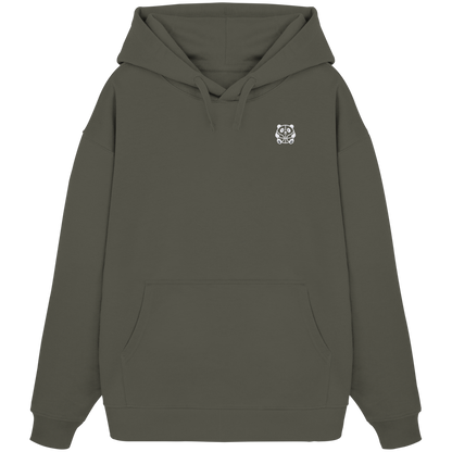 Basketball Panda Backprint - Organic Oversize Hoodie