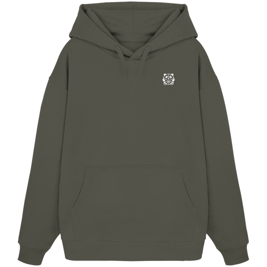 Basketball Panda Backprint - Organic Oversize Hoodie