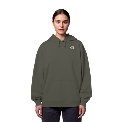 Basketball Panda Backprint - Organic Oversize Hoodie