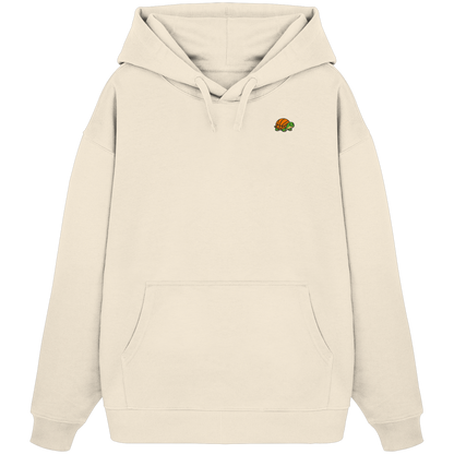 Mr. Turtle Backprint - Organic Oversize Hoodie