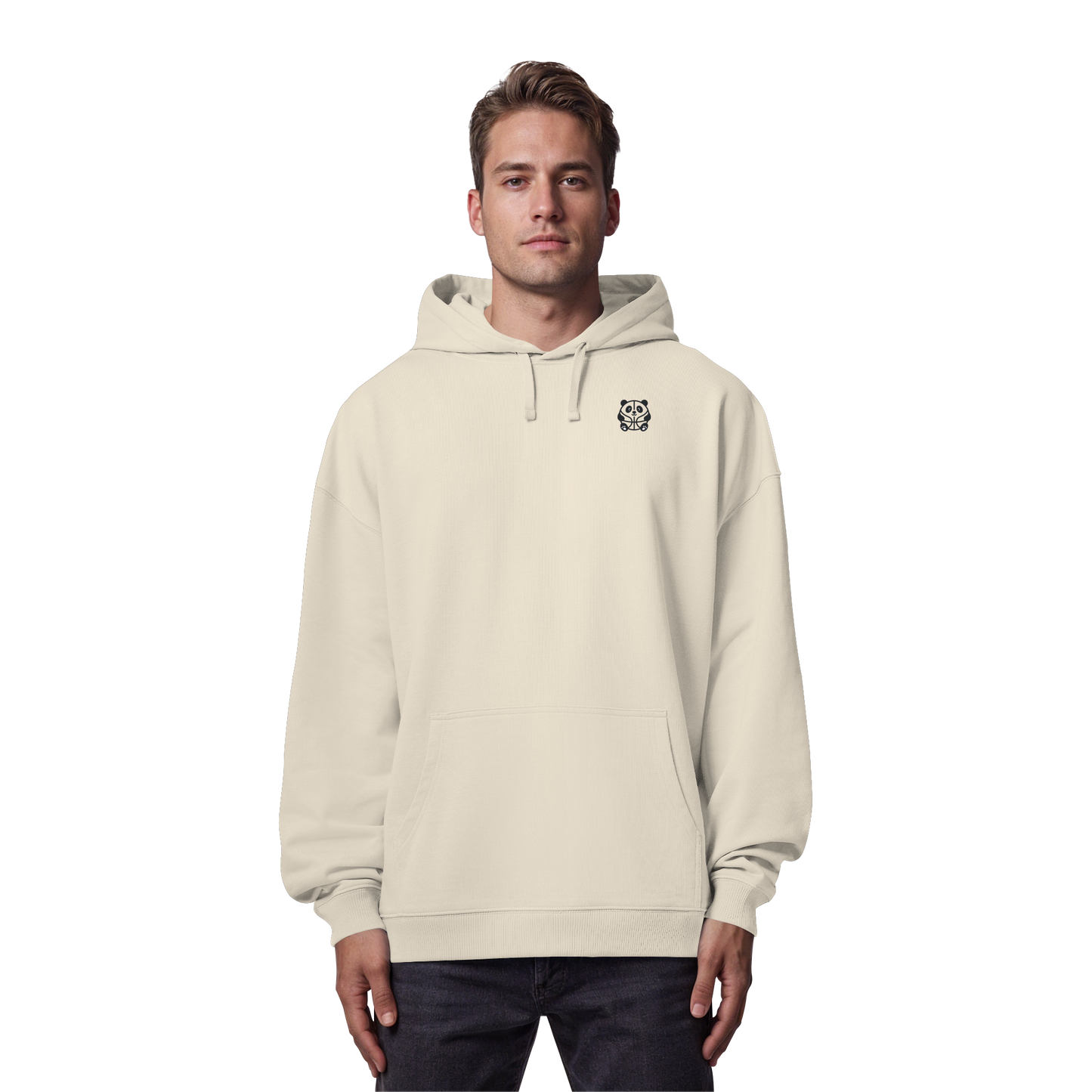 Basketball Panda - Organic Oversize Hoodie