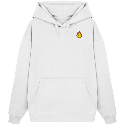 Happy Flame - Organic Oversize Hoodie
