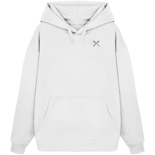 Messschieber und Schraubenschlüssel - Organic Oversize Hoodie