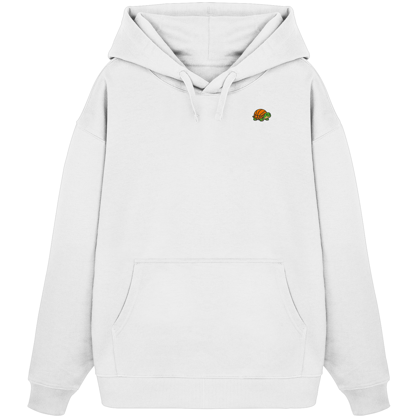 Mr. Turtle Backprint - Organic Oversize Hoodie