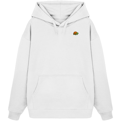 Mr. Turtle Backprint - Organic Oversize Hoodie