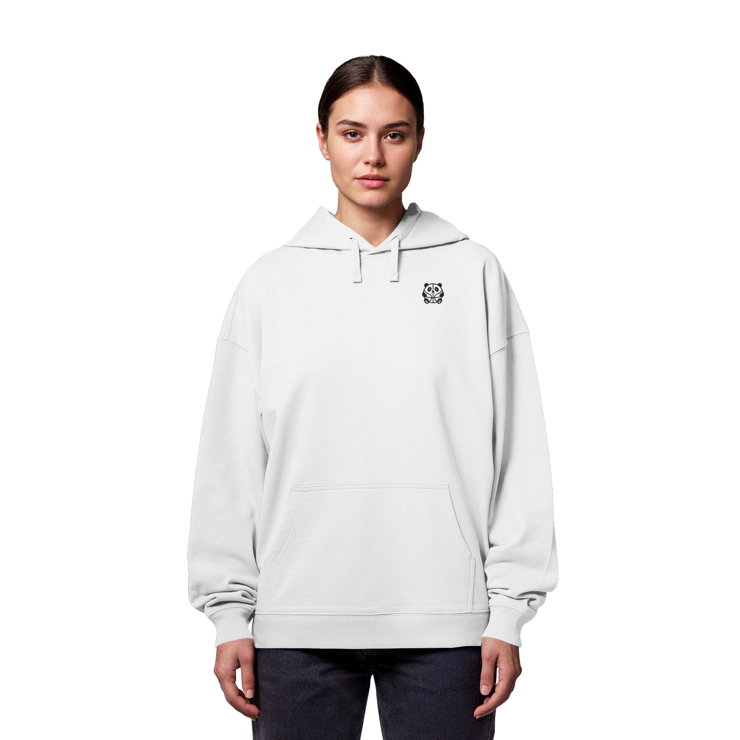 Basketball Panda - Organic Oversize Hoodie