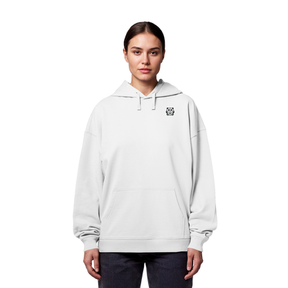 Basketball Panda Backprint - Organic Oversize Hoodie