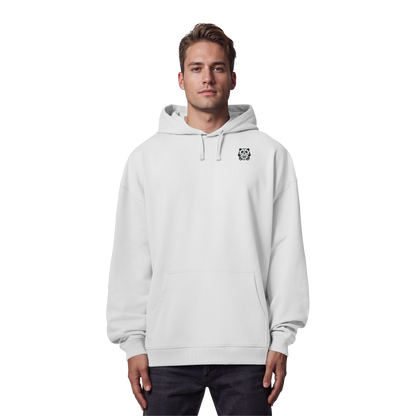 Basketball Panda Backprint - Organic Oversize Hoodie
