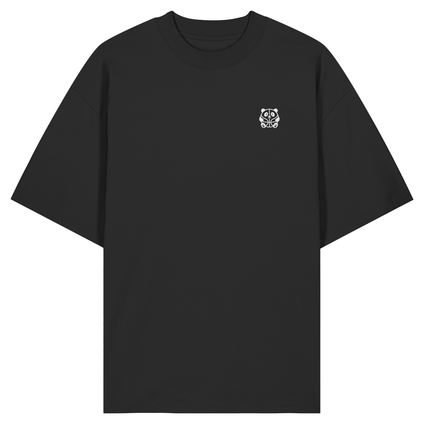 Basketball Panda - Organic Oversize Shirt
