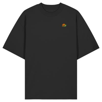 Mr. Turtle Backprint - Organic Oversize Shirt