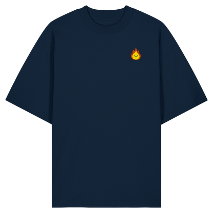 Happy Flame - Organic Oversize Shirt