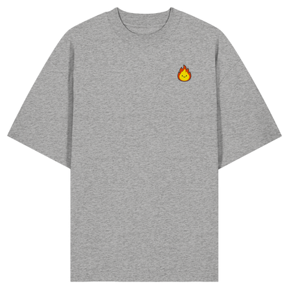 Happy Flame - Organic Oversize Shirt