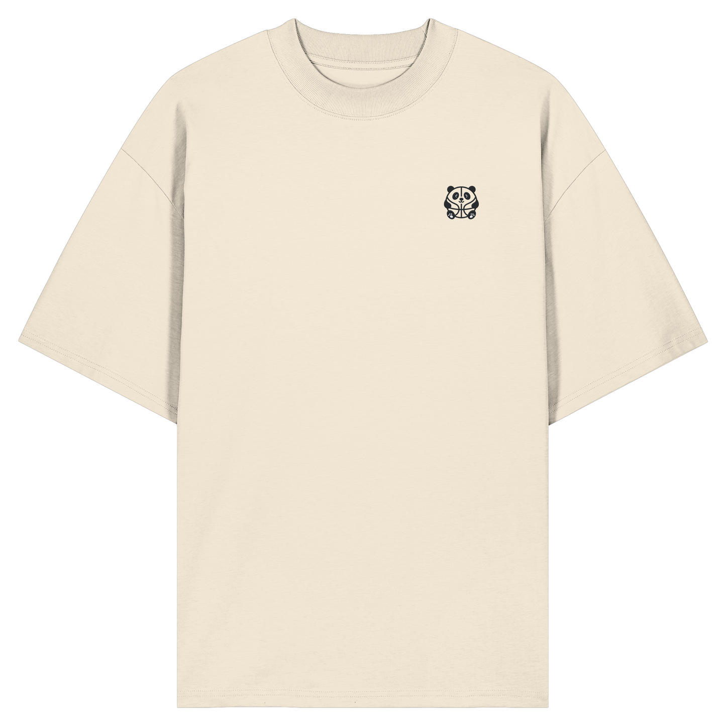 Basketball Panda - Organic Oversize Shirt