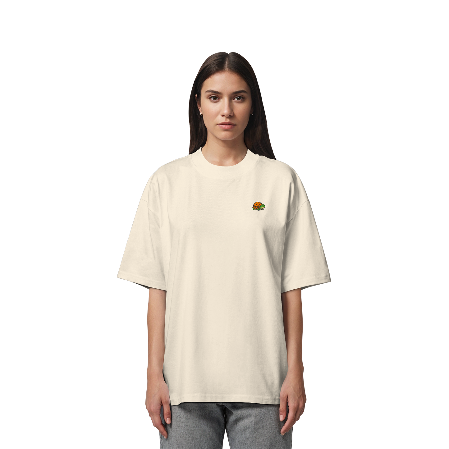 Mr. Turtle - Organic Oversize Shirt