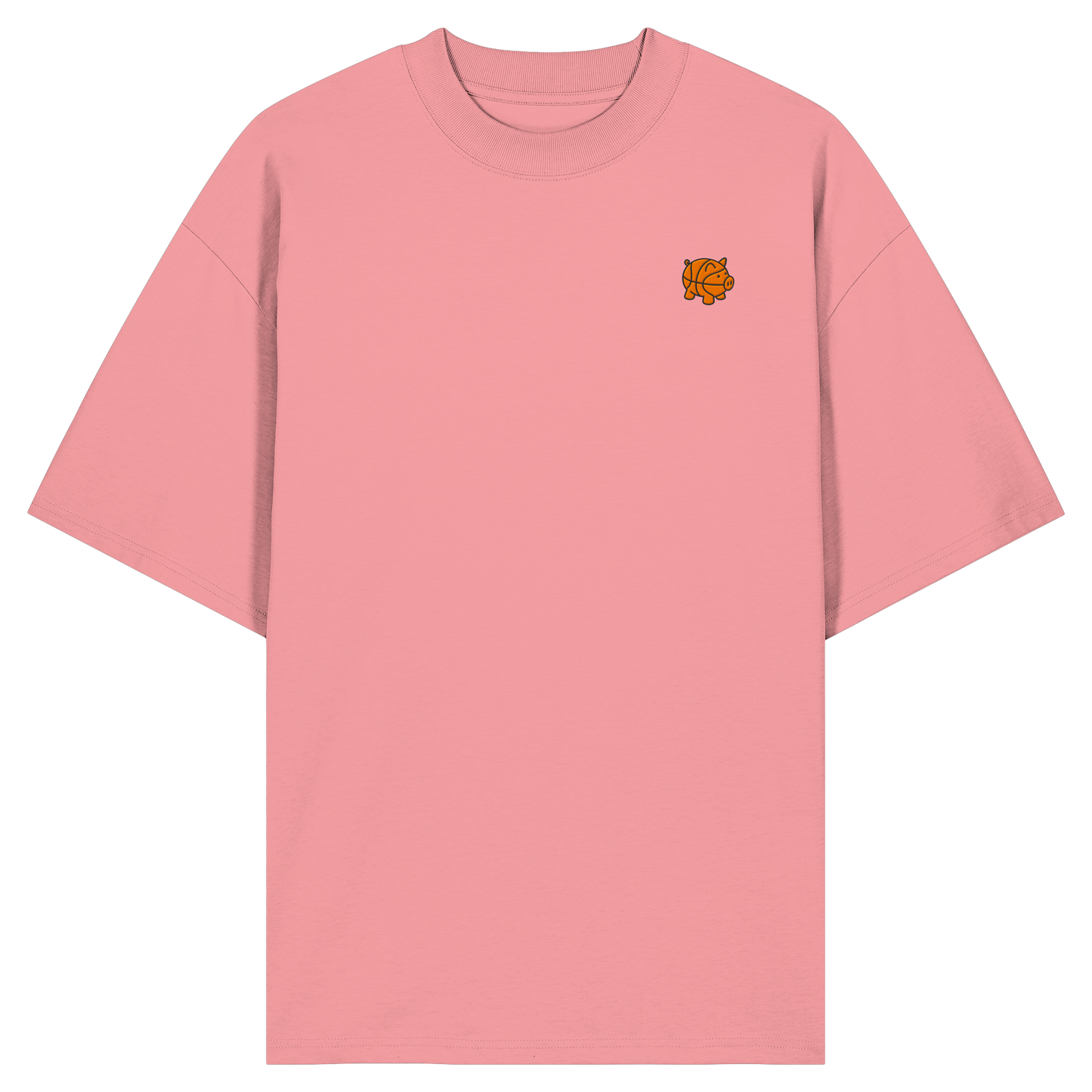 Basketball Piggy - Organic Oversize Shirt