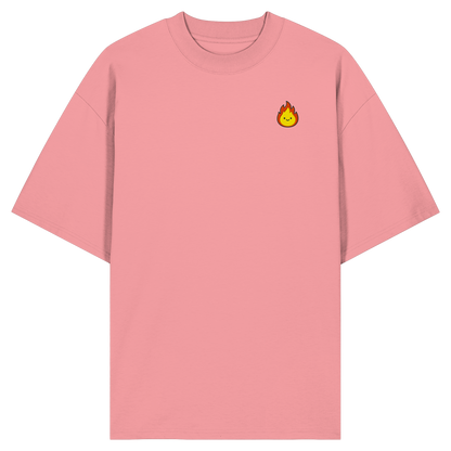Happy Flame - Organic Oversize Shirt