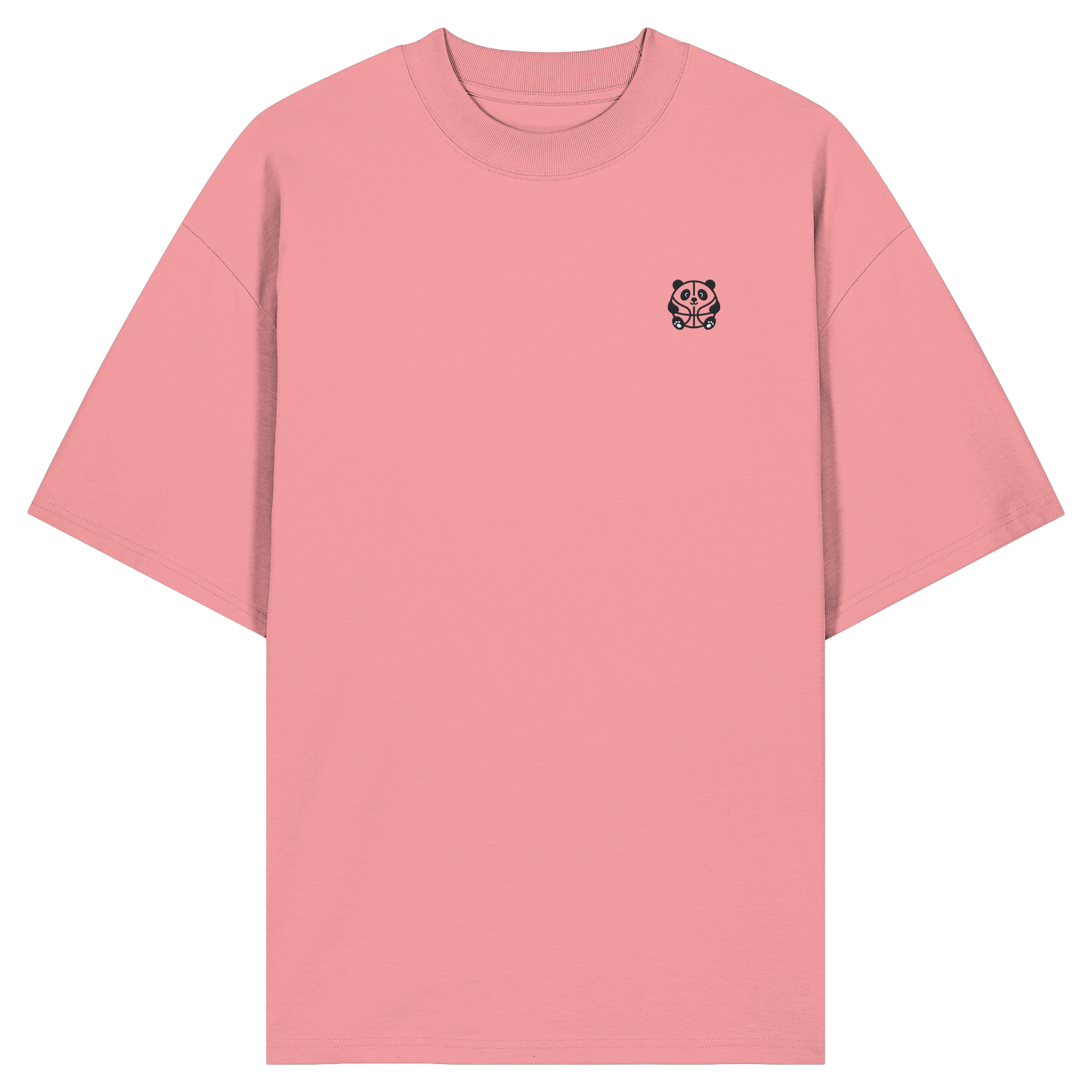 Basketball Panda - Organic Oversize Shirt
