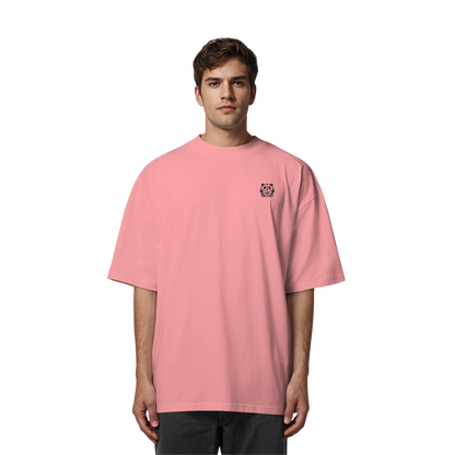Basketball Panda Backprint - Organic Oversize Shirt