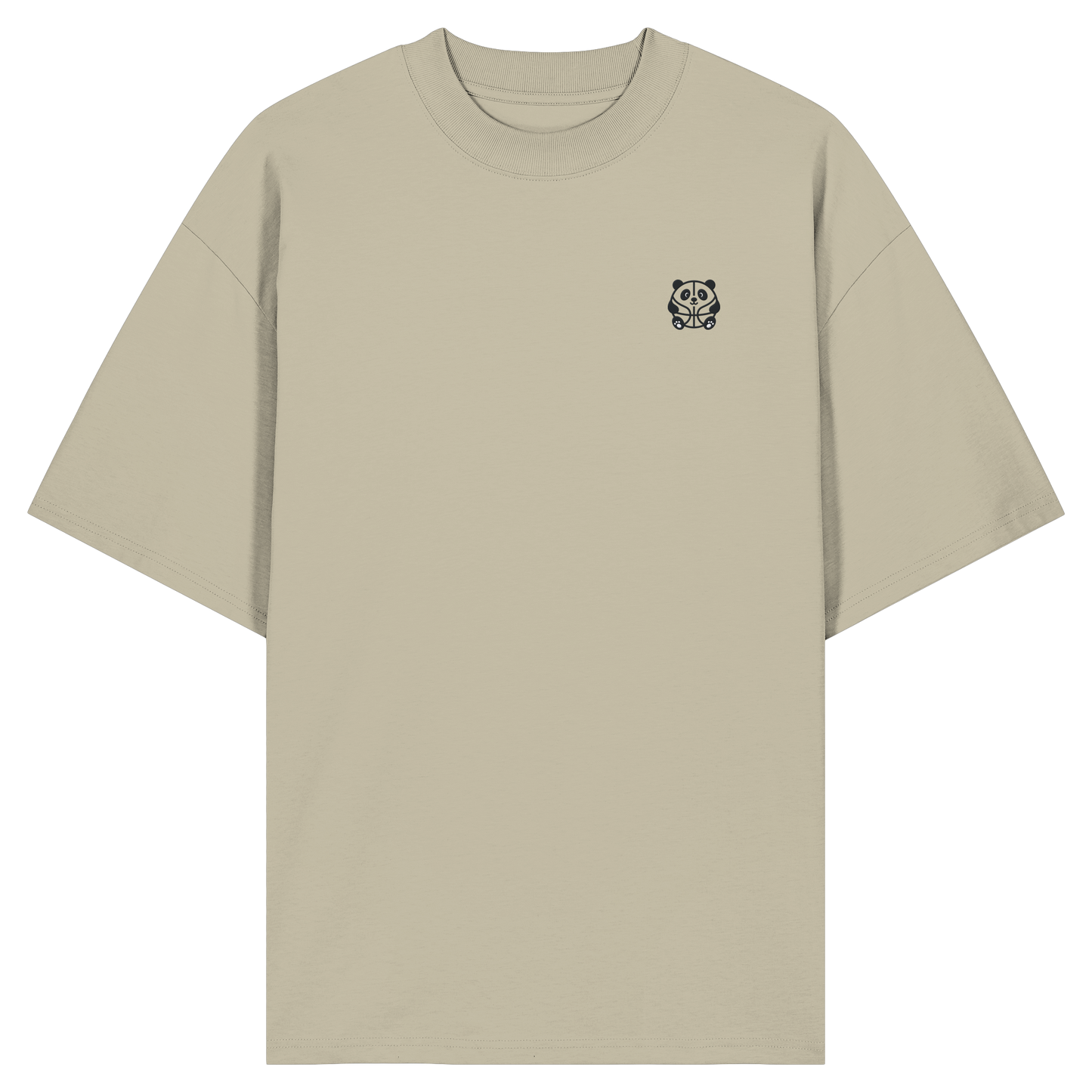 Basketball Panda - Organic Oversize Shirt