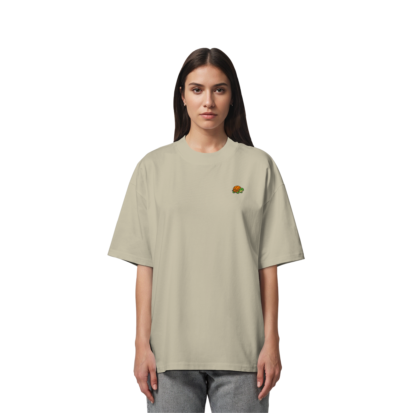 Mr. Turtle - Organic Oversize Shirt