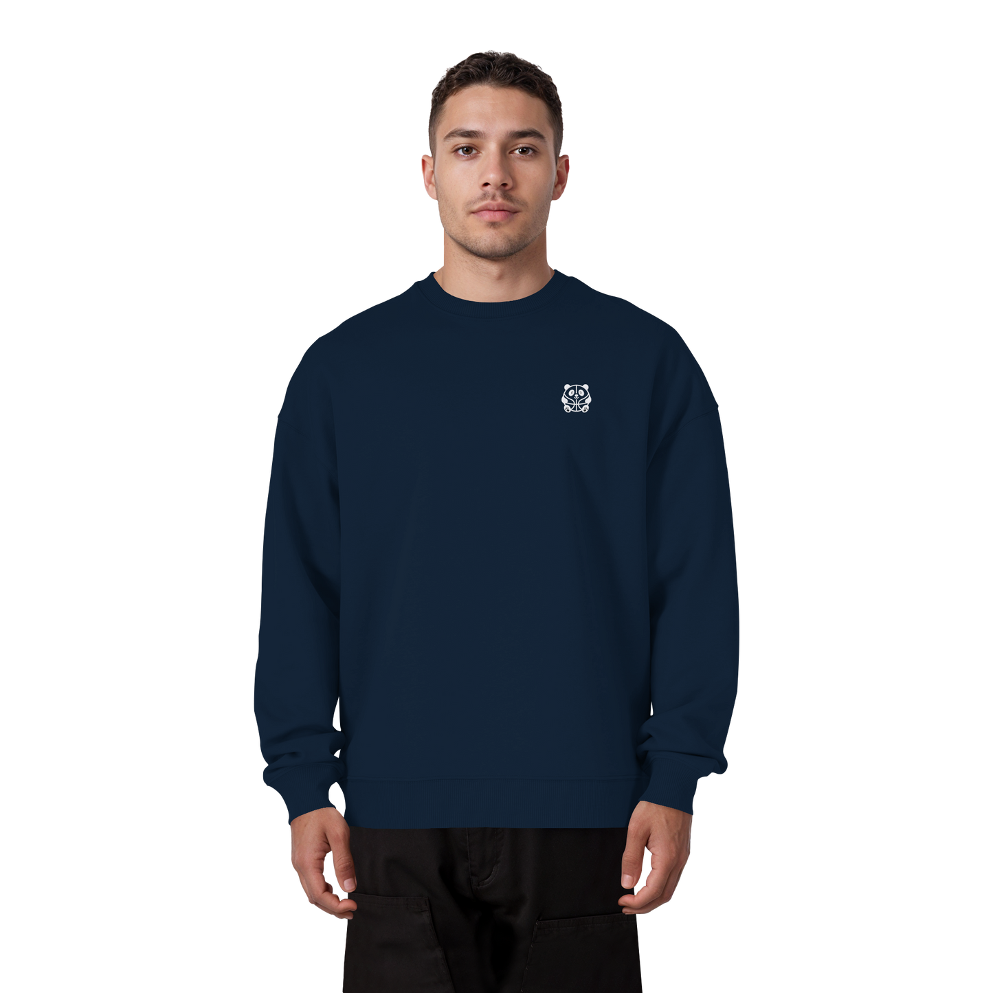 Basketball Panda - Organic Oversize Sweatshirt