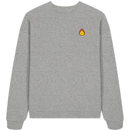 Happy Flame - Organic Oversize Sweatshirt
