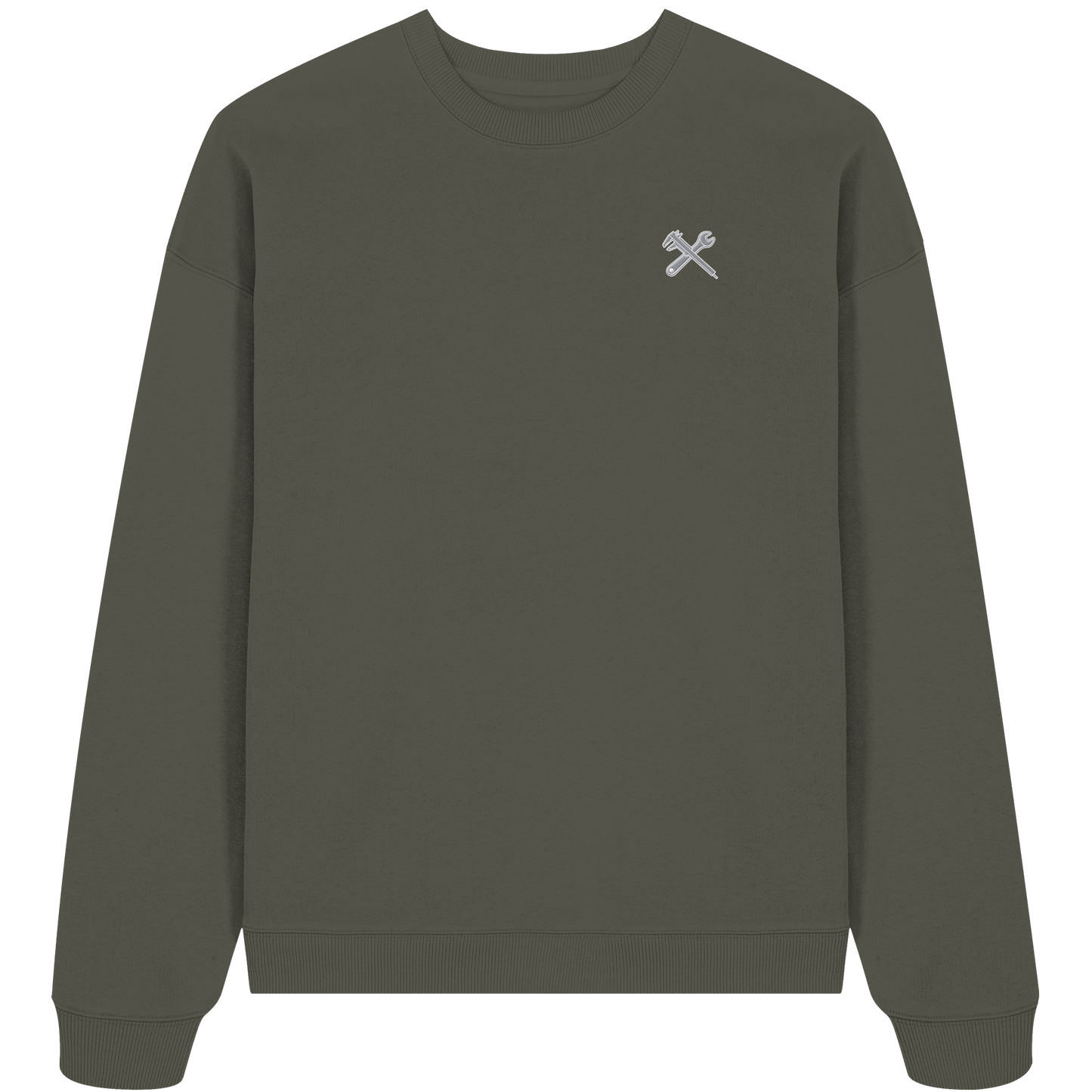 Messschieber und Schraubenschlüssel - Organic Oversize Sweatshirt