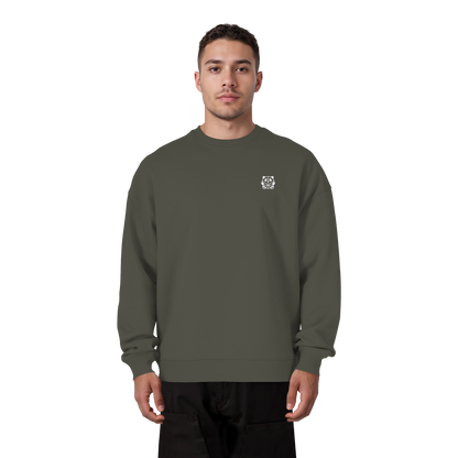 Basketball Panda Backprint - Organic Oversize Sweatshirt