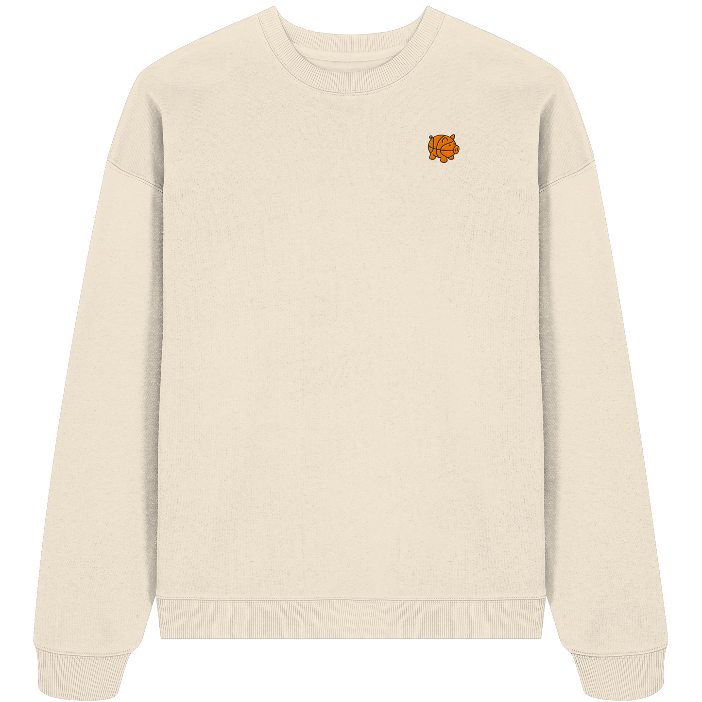 Basketball Piggy - Organic Oversize Sweatshirt