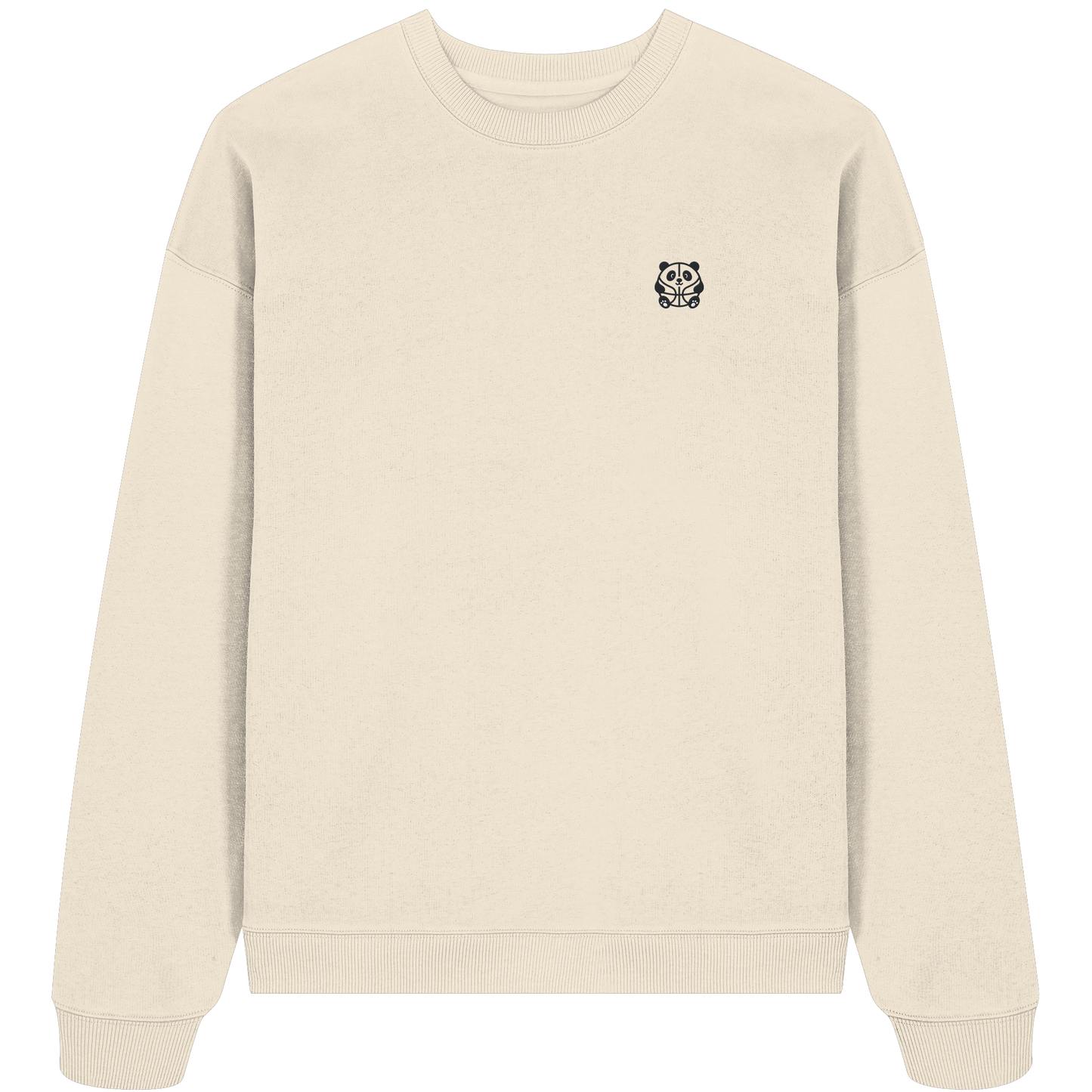 Basketball Panda - Organic Oversize Sweatshirt