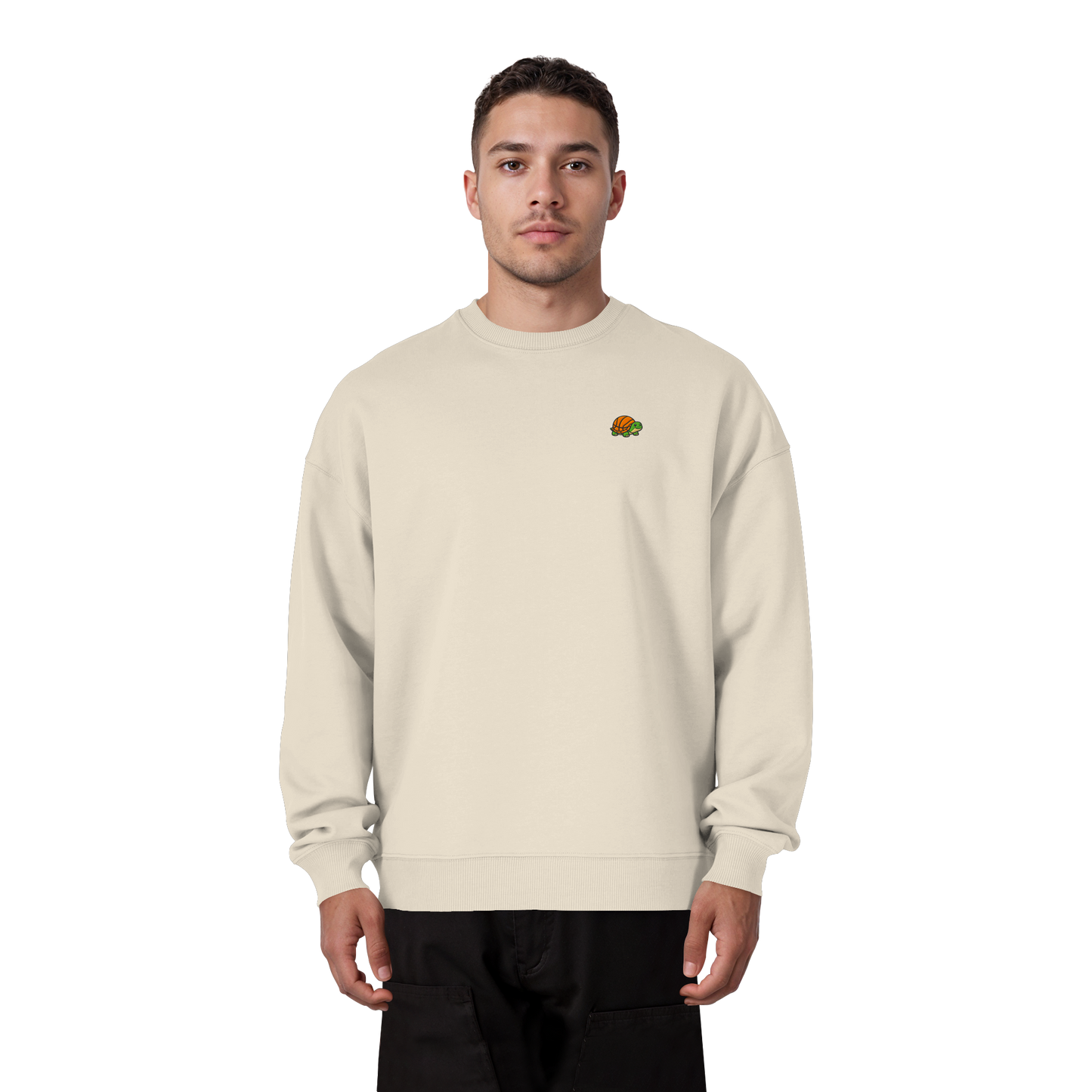Mr. Turtle - Organic Oversize Sweatshirt