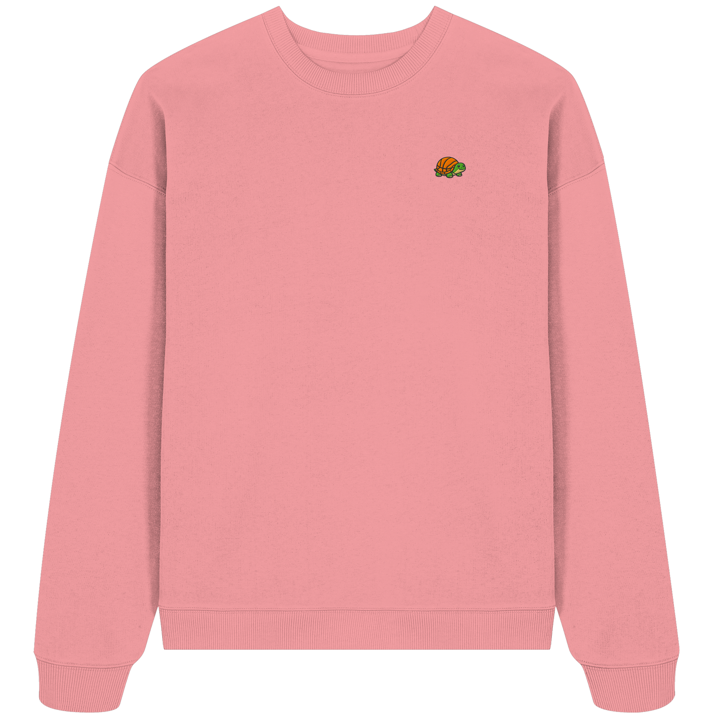 Mr. Turtle Backprint - Organic Oversize Sweatshirt