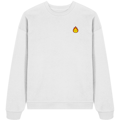 Happy Flame - Organic Oversize Sweatshirt
