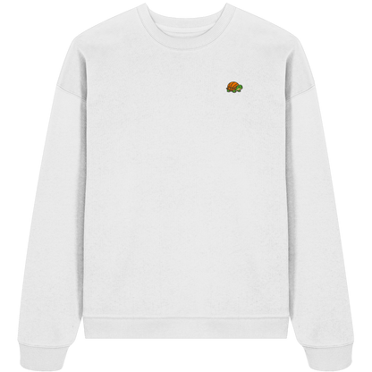 Mr. Turtle Backprint - Organic Oversize Sweatshirt