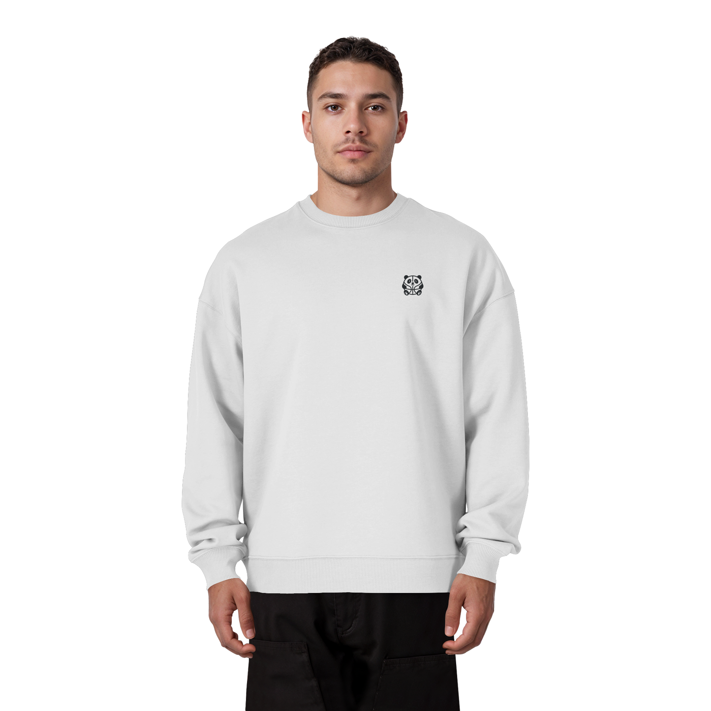 Basketball Panda - Organic Oversize Sweatshirt