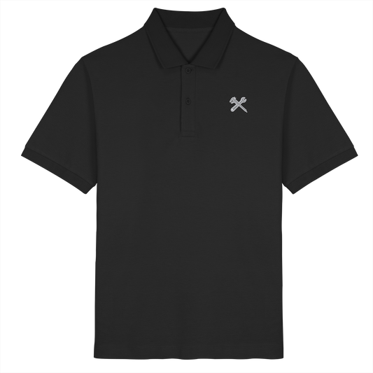 Messschieber und Schraubenschlüssel - Organic Poloshirt
