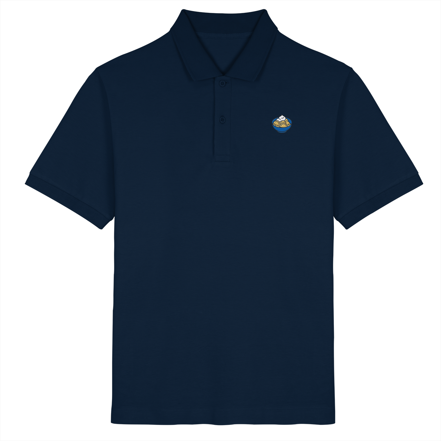 Pilmeni mit Schmand - Organic Poloshirt