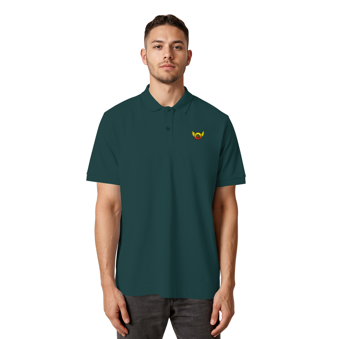 Schallplatte - Organic Poloshirt