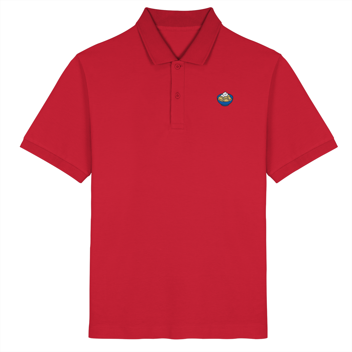 Pilmeni mit Schmand - Organic Poloshirt