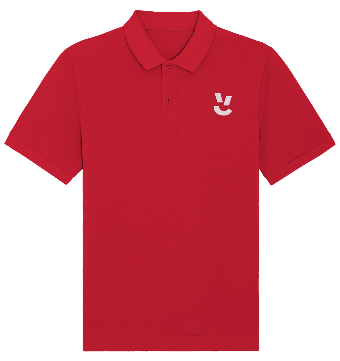 Codistry Logo Weiß - Organic Poloshirt