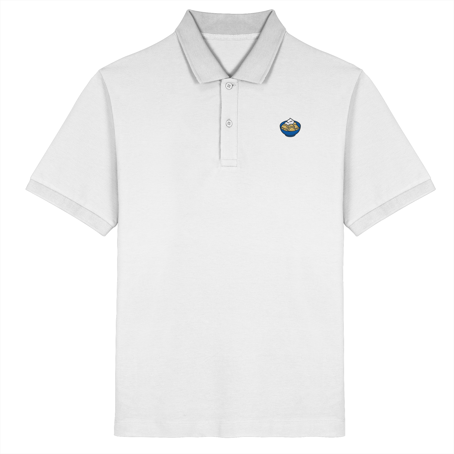 Pilmeni mit Schmand - Organic Poloshirt