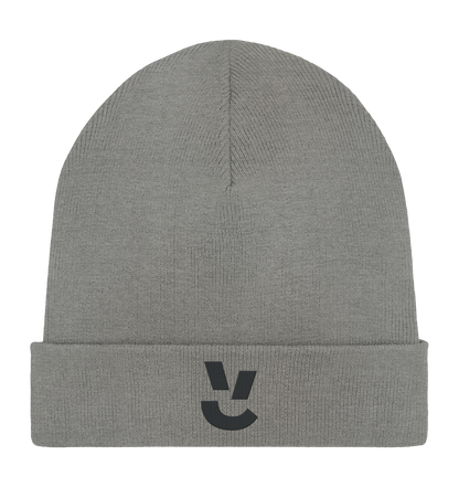 Codistry Logo Schwarz - Organic Rib Beanie