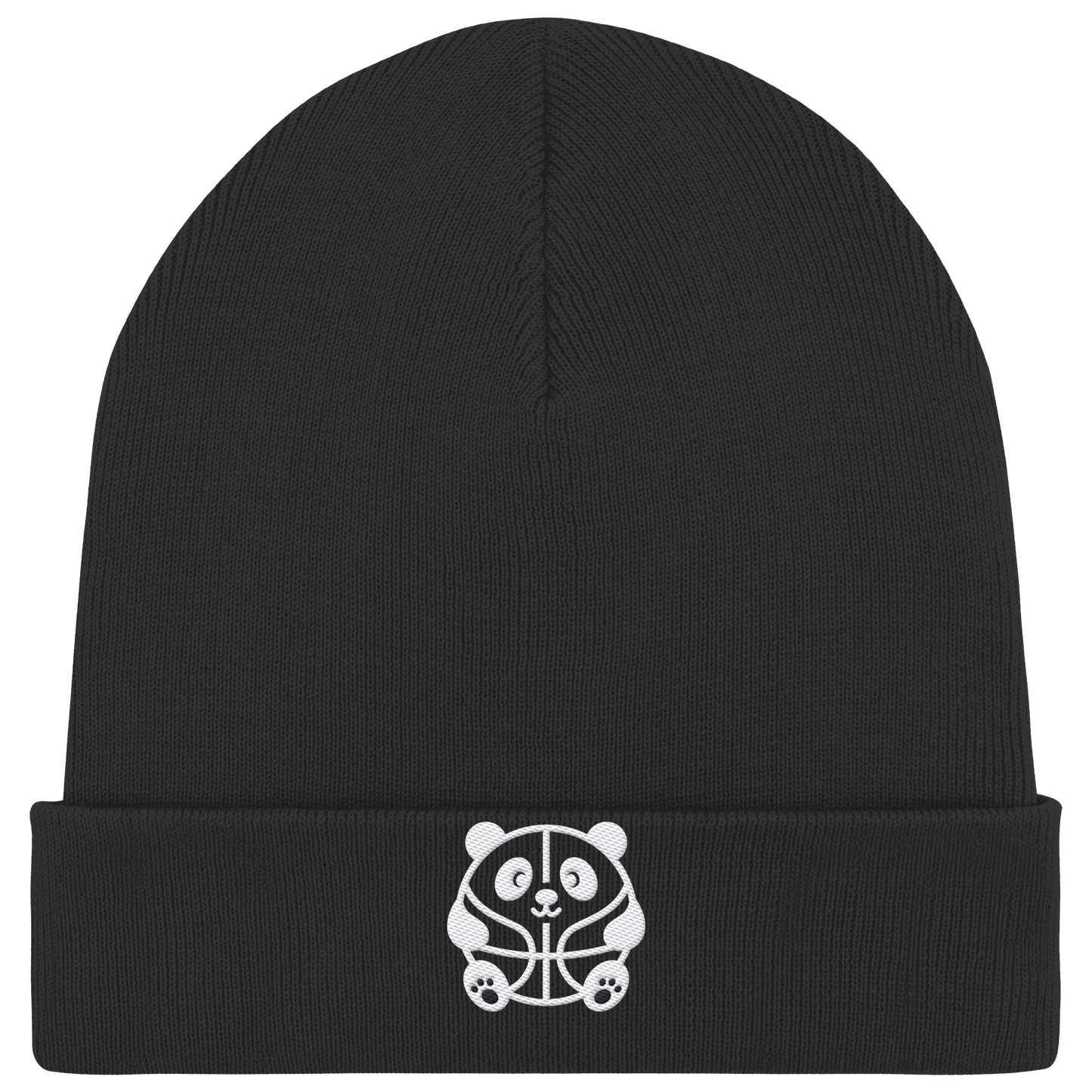 Basketball Panda - Organic Rib Beanie