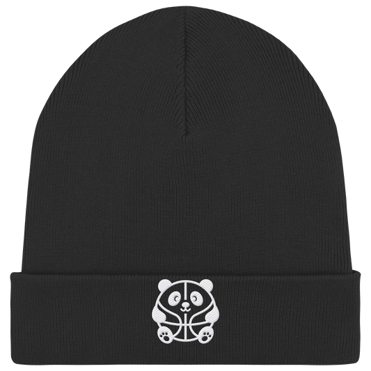 Basketball Panda - Organic Rib Beanie