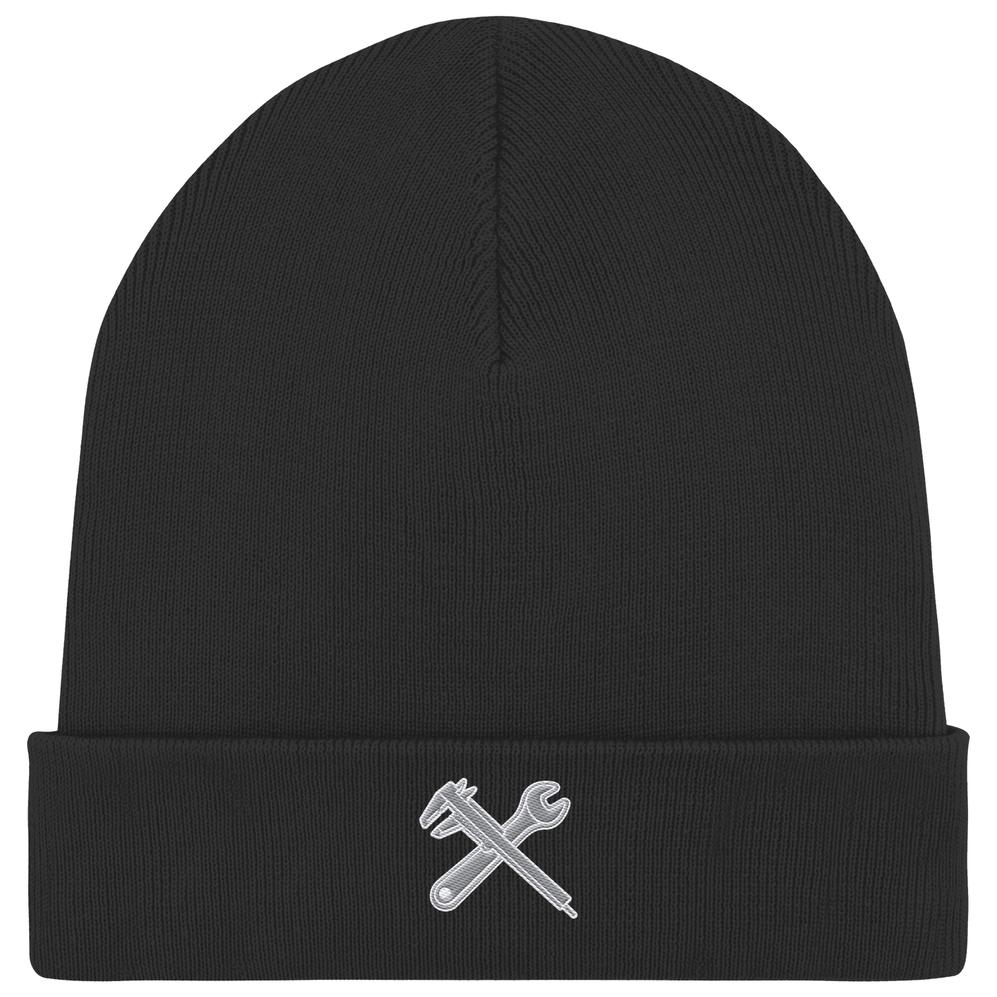 Messschieber und Schraubenschlüssel - Organic Rib Beanie