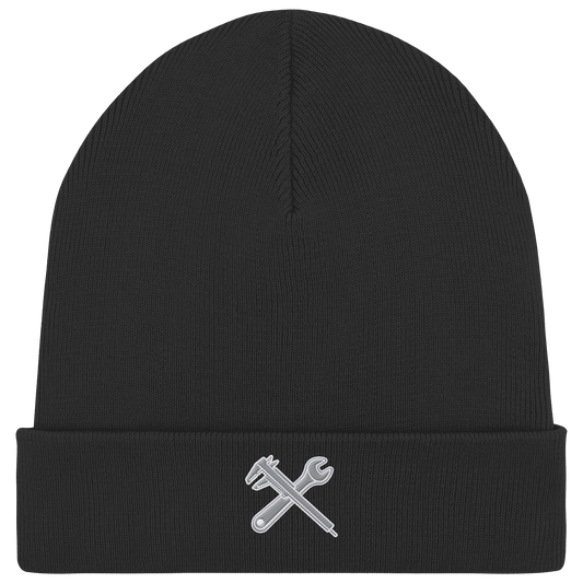 Messschieber und Schraubenschlüssel - Organic Rib Beanie