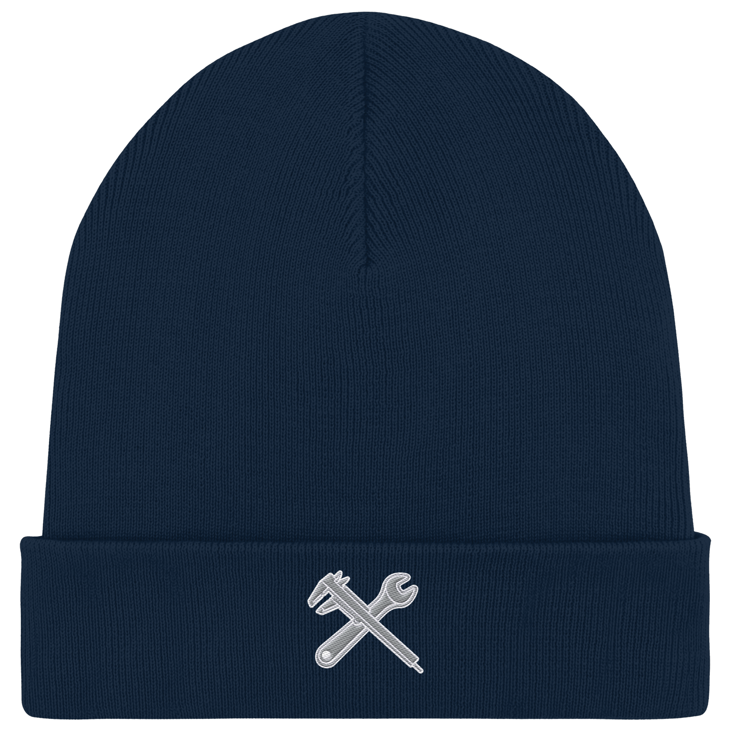 Messschieber und Schraubenschlüssel - Organic Rib Beanie