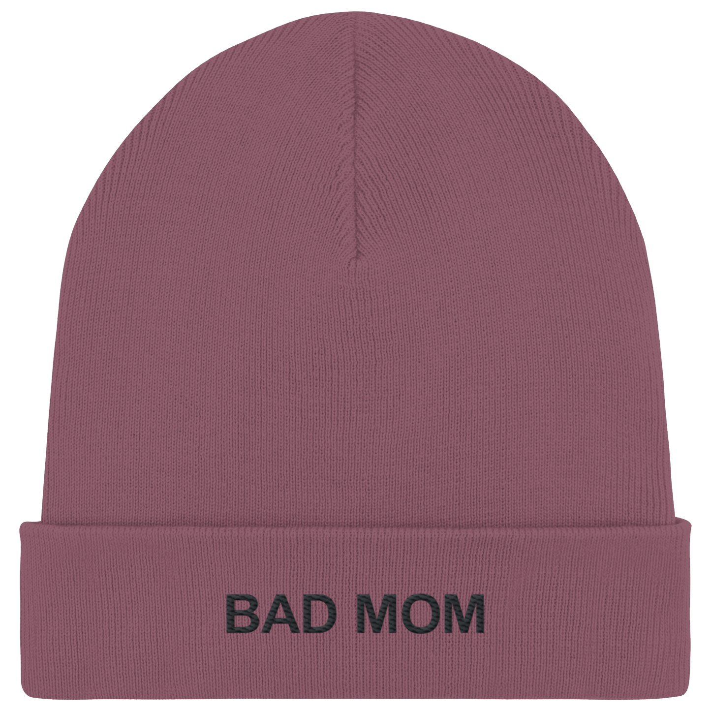 Bad Mom - Organic Rib Beanie