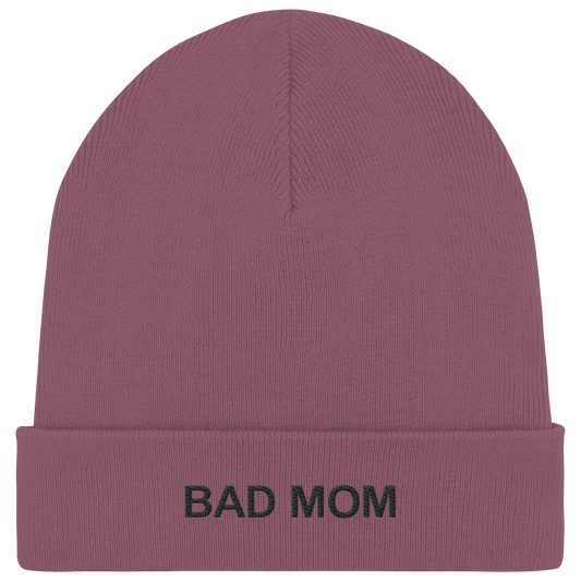 Bad Mom - Organic Rib Beanie