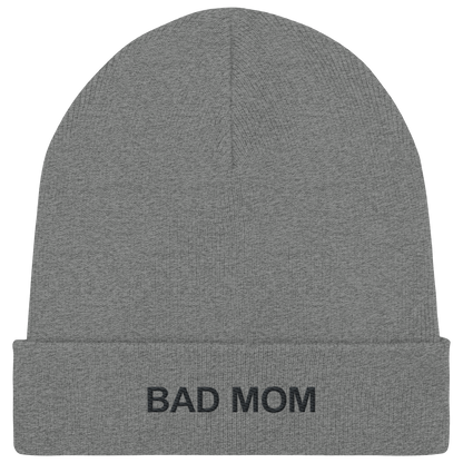 Bad Mom - Organic Rib Beanie